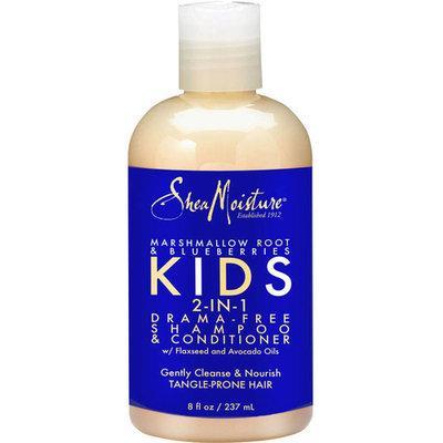 Shea Moisture Marshmallow Root & Blueberries Kids 2-in-1 Drama-Free Shampoo & Conditioner
