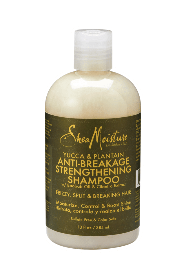 sheamoisture YUCCA & PLANTAIN ANTI-BREAKAGE STRENGTHENING SHAMPOO 12oz