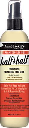 Aunt Jackie's Flaxseed Half & Half Hair Milk 12oz