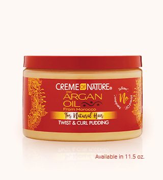 Creme Of Nature Argan Oil Twist & Curl Pudding Curl Enhancing Creme 11.5oz