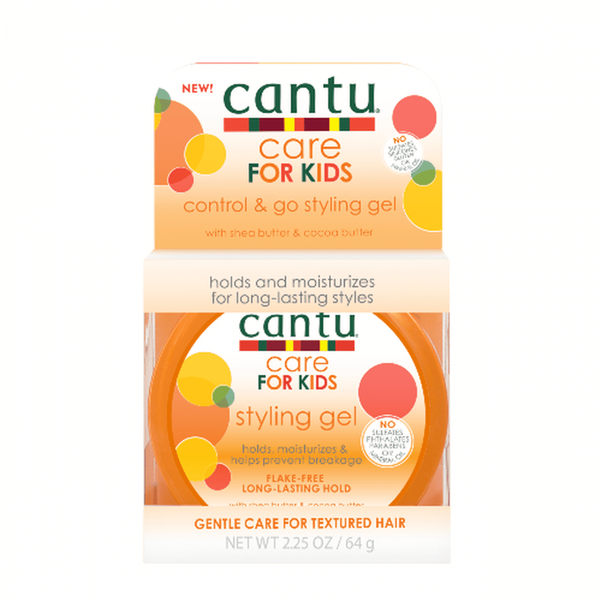 Cantu Kids Care Styling Gel 2.25oz