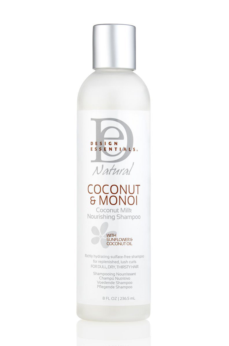 Design Essentials Natural Coconut & Monoi Coconut Milk Nourishing Shampoo 8oz