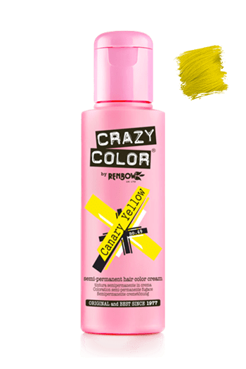 Crazy Color 49 Canary Yellow 100ml