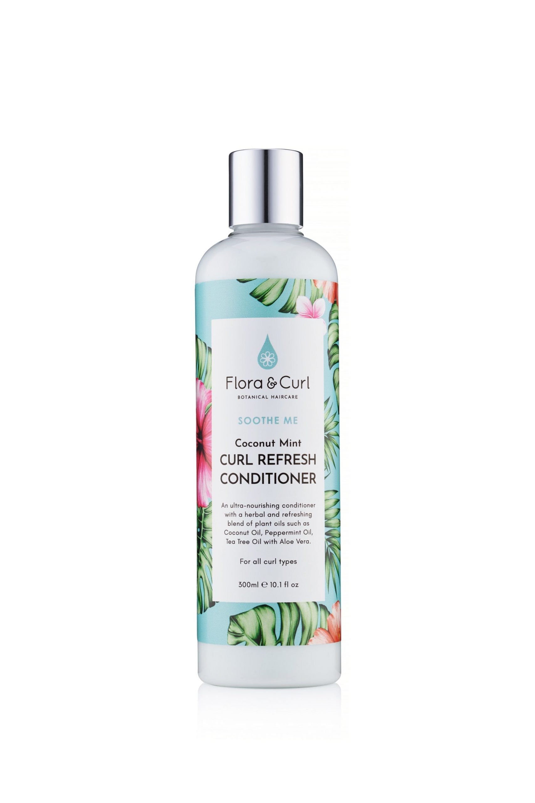 Flora & Curl Coconut Mint Curl Refresh Conditioner 300ml