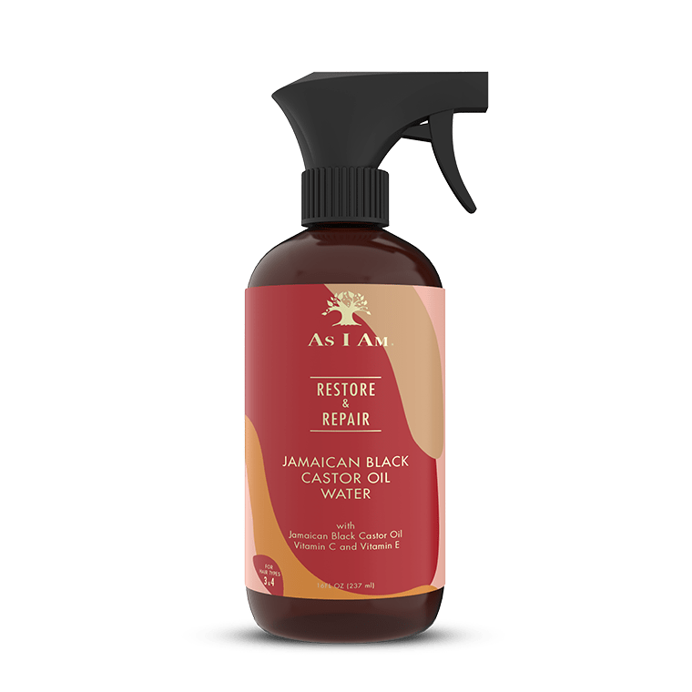 As I Am Jamaican Black Castor Oil Water with Ceramide and Vitamin C & E 16oz