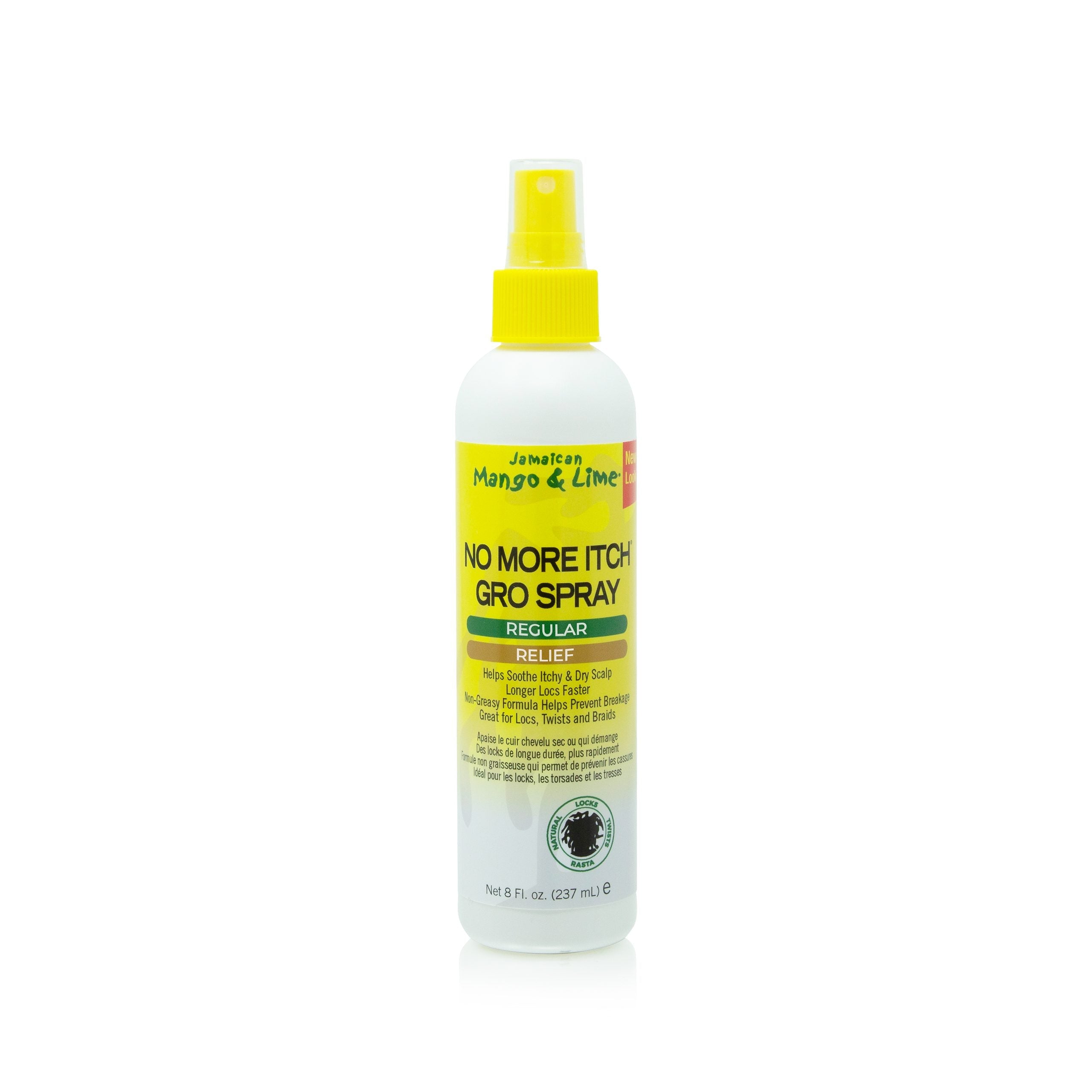 Jamaican Mango & Lime No More Itch Gro Spray Regular 8oz