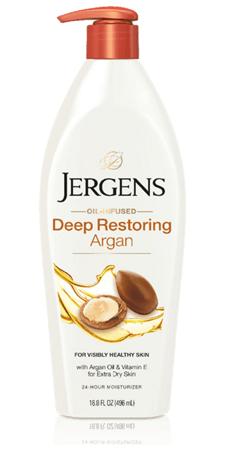 Jergens Deep Restoring Argan Moisturizer Lotion 16oz