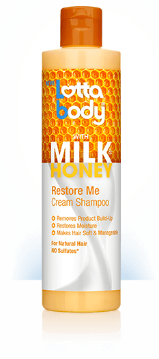 Lottabody Milk & Honey Restore Me Cream Shampoo 300ml