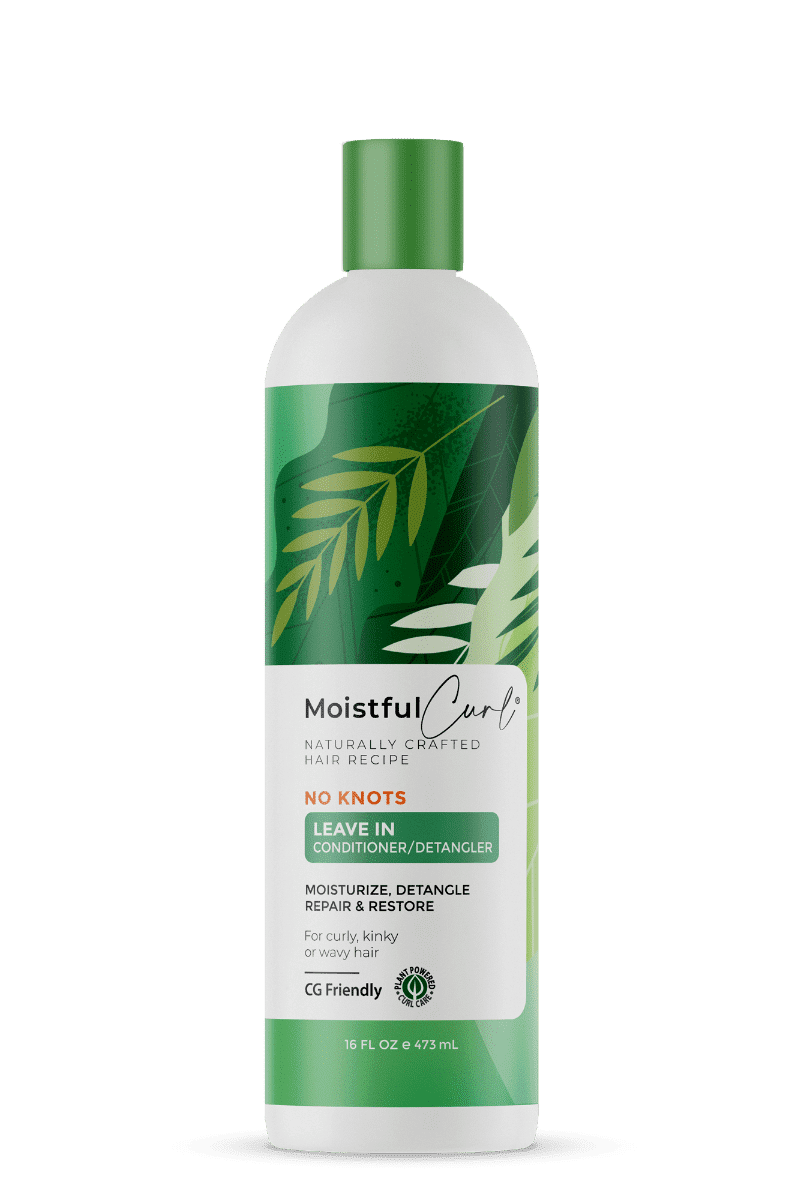 Moistful Curl No Knots leave in conditioner / detangler 473ml