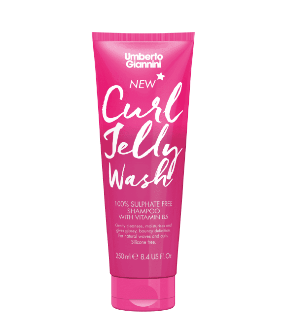 Umberto Giannini Curl Jelly Wash - 100% Sulphate Free Vegan Shampoo 250ml