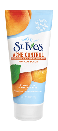 ST. Ives Acne Control Apricot Face Scrub (Tube) 6oz