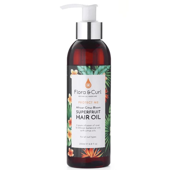 Flora & Curl African Citrus Superfruit Hair Oil 200ml