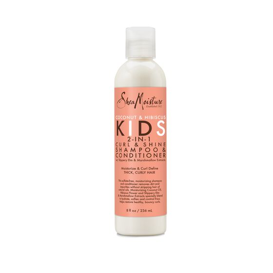 Shea Moisture Kids Coconut & Hibiscus 2-in1 Shampoo & Conditioner 8oz