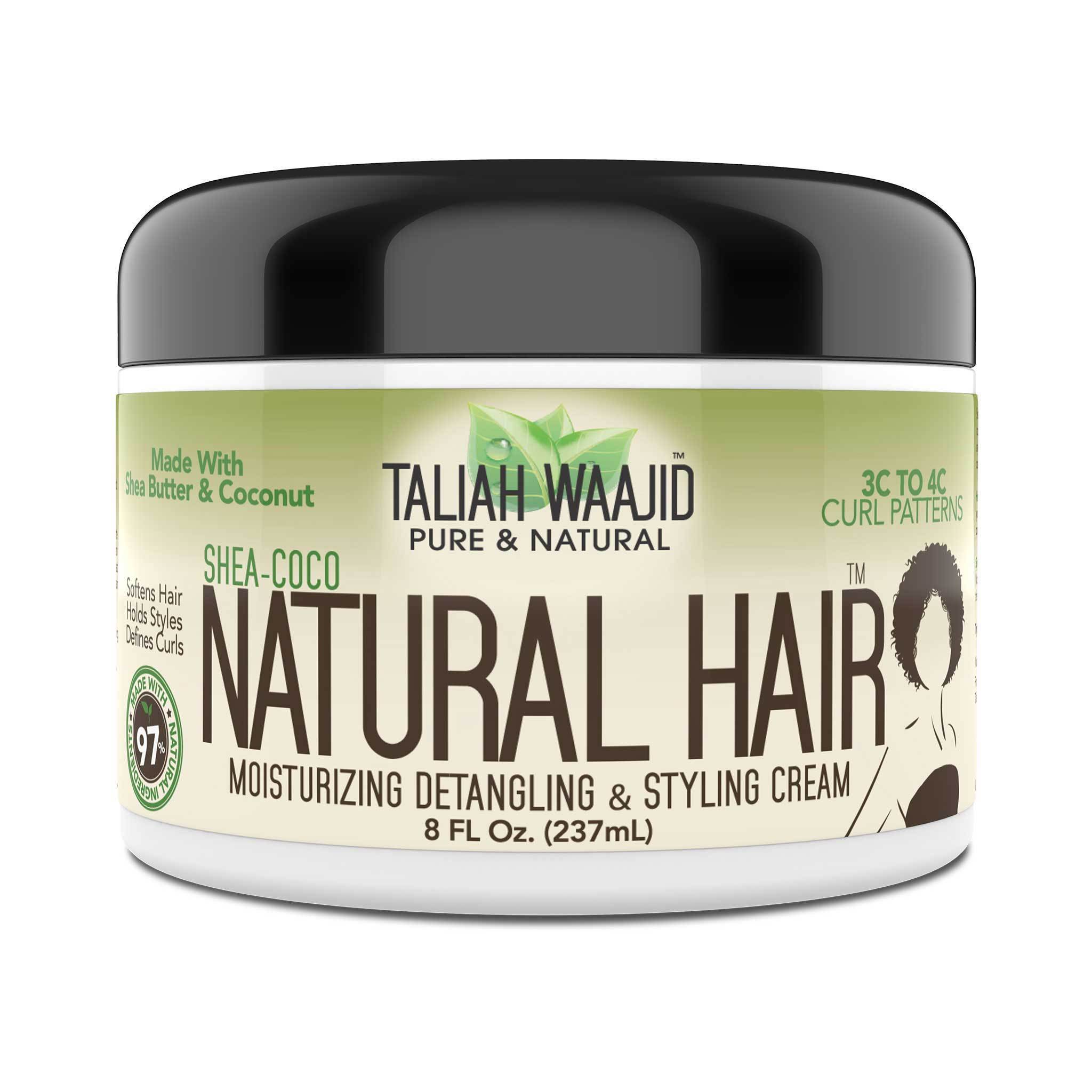 Taliah Waajid Pure & Natural Shea-Coco Natural Hair Style Cream 8oz