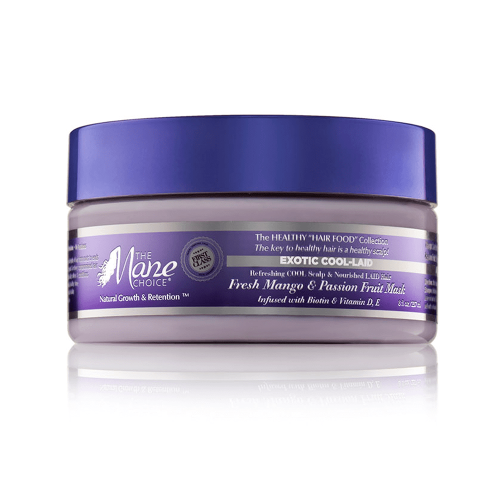 The Mane Choice Exotic Cool Laid Fresh Mango & Passion Fruit Mask 12oz