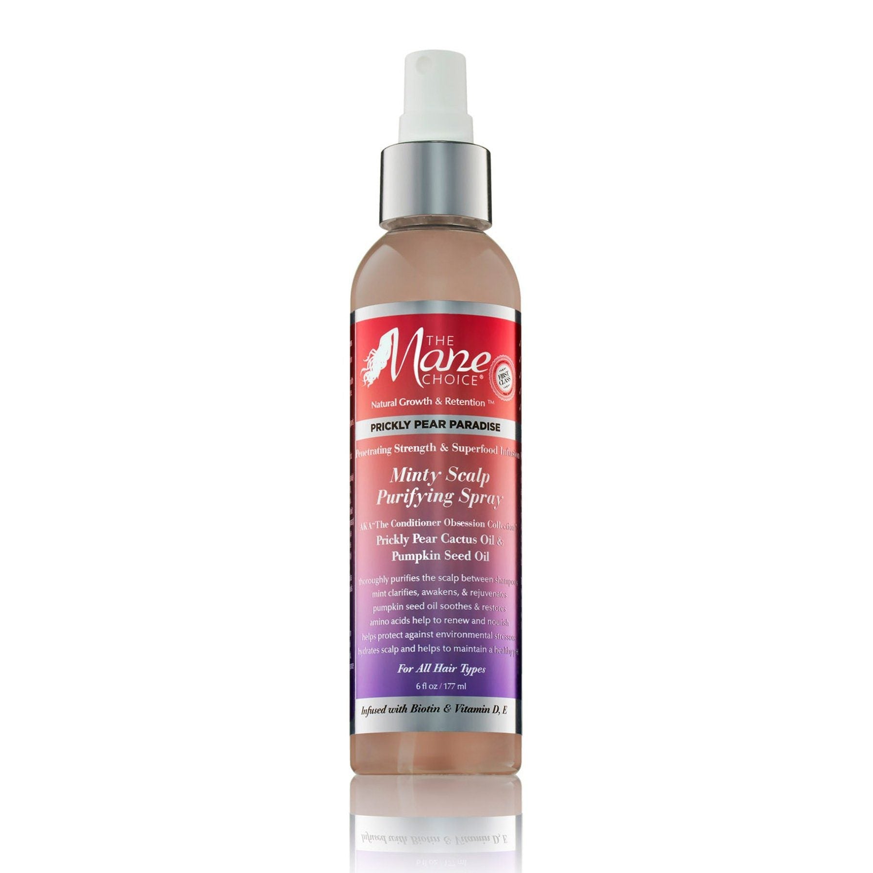 The Mane Choice Prickly Pear Paradise Minty Scalp Purifying Spray 6oz