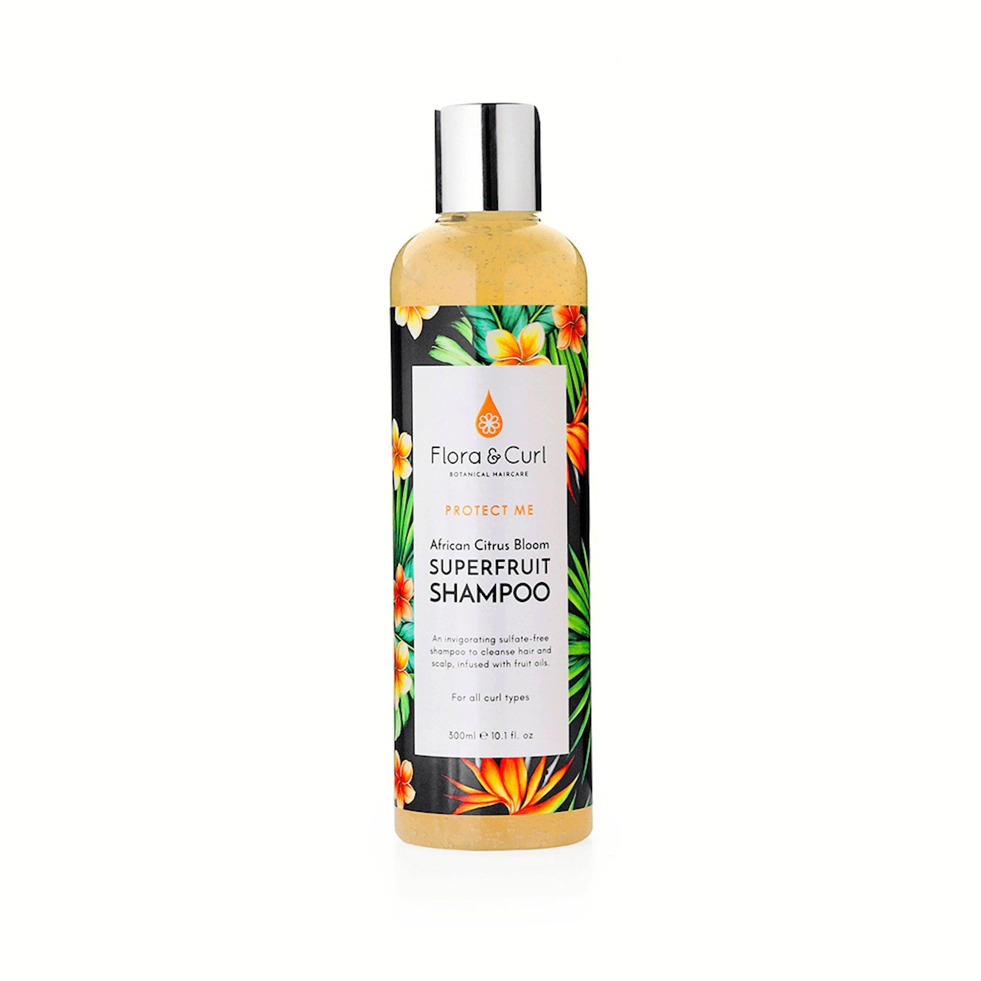 Flora & Curl African Citrus Superfruit Shampoo 300ml
