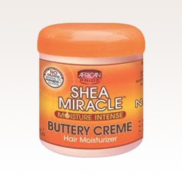 African Pride Shea Miracle Moisture Intense Buttery Creme 6oz