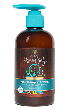 As I Am Born Curly Aloe Shampoo & Wash 8oz