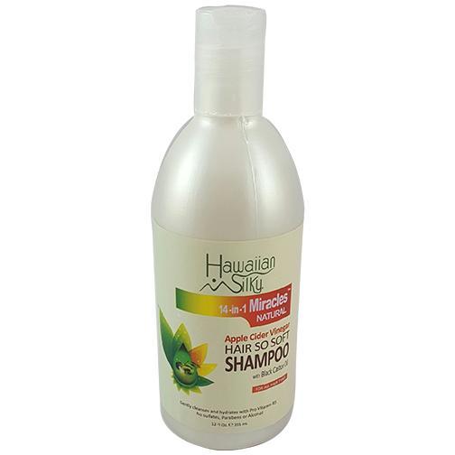 Hawaiian Silky Apple Cider Vinegar Hair So Soft Shampoo (daily/regular use) 12oz