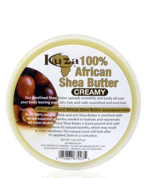 Kuza 100% African Shea Butter Creamy White