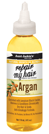 Aunt Jackie's Natural Growth Oil Blends – ARGAN 4oz