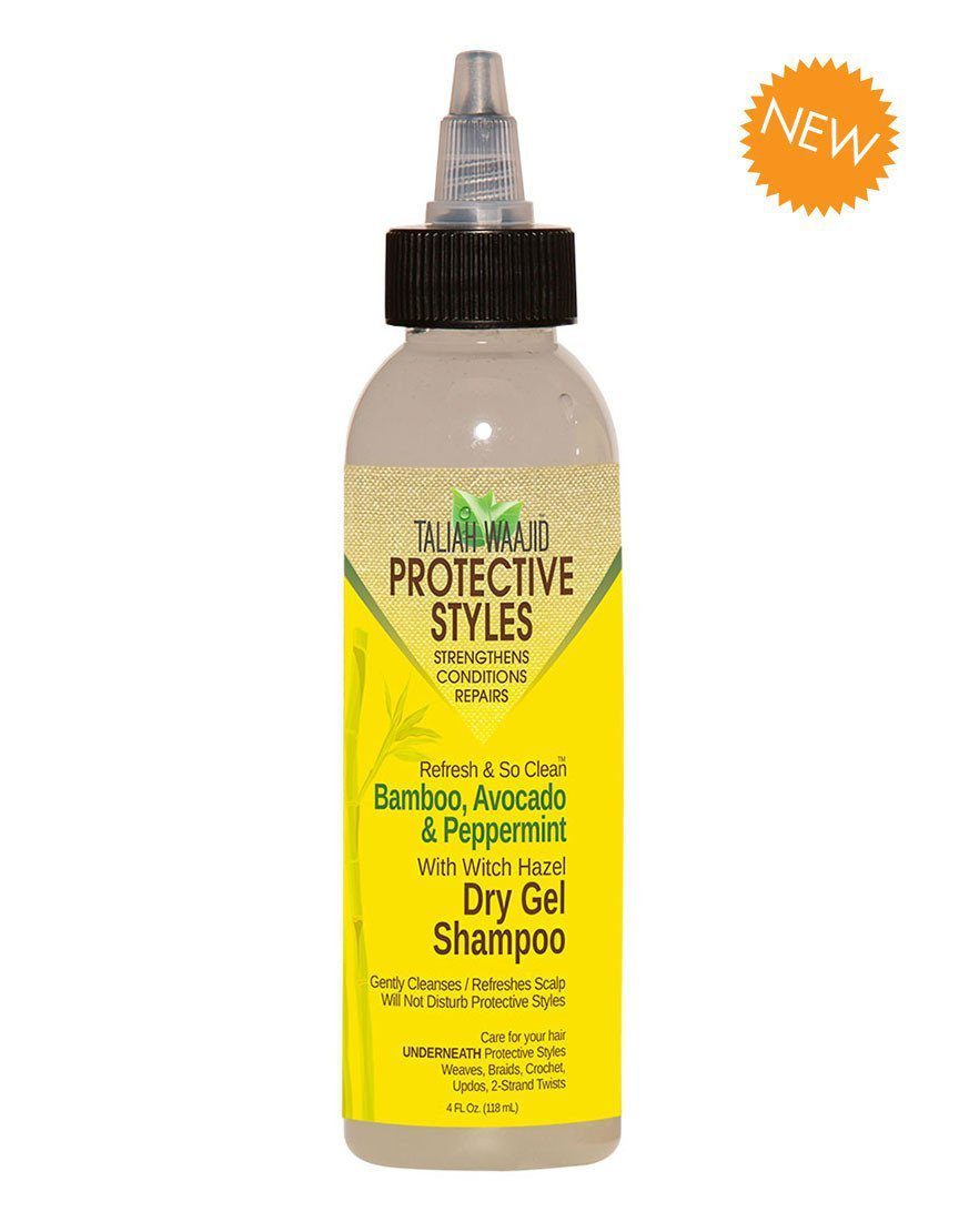 Taliah Waajid Protective Styles Bamboo, Avocado And Peppermint Dry Gel Shampoo 4oz