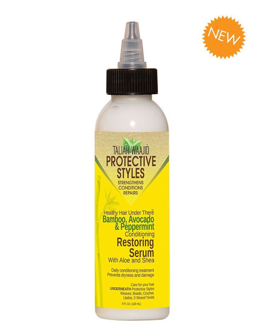Taliah Waajid Protective Styles Healthy Hair Under There Bamboo Conditioning & Restoring Serum 4oz