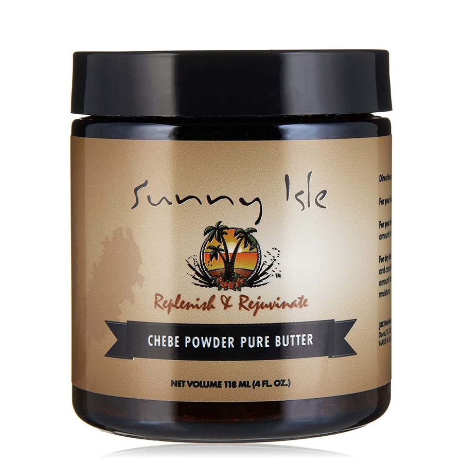 Sunny Isle Jamaican Black Castor Oil Pure Butter with Chebe Powder 4oz