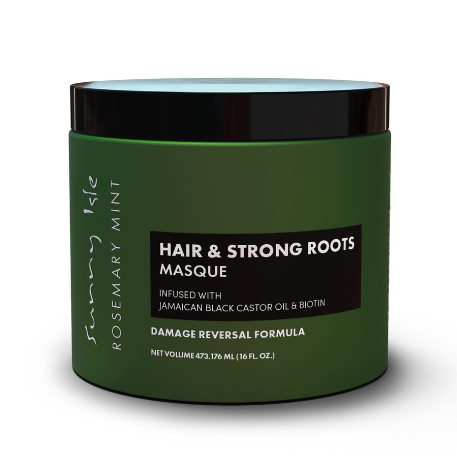 Sunny Isle Rosemary Mint Hair & Strong Roots Masque 16oz