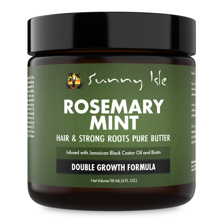 Sunny Isle Rosemary Mint Hair and Strong Roots Butter 4oz