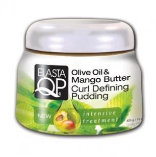 Elasta QP Olive Oil & Mango Butter Curl Defining Pudding 15oz