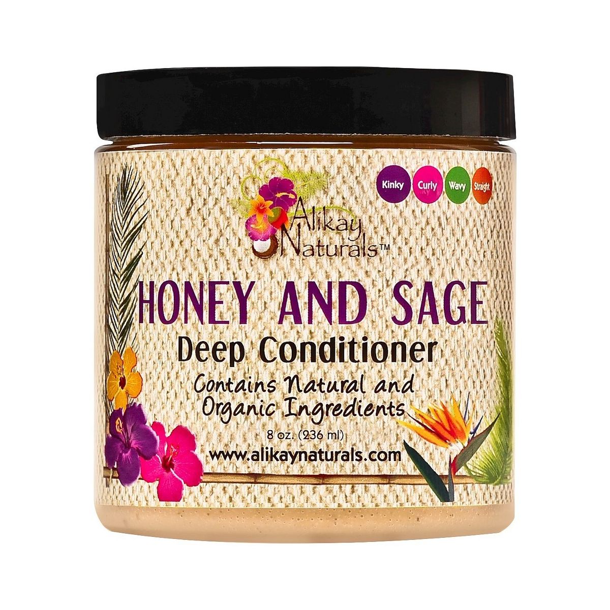 Alikay Naturals Honey & Sage Deep Conditioner 8oz