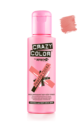 Crazy Color 70 Peachy Coral 100ml