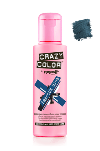 Crazy Color 45 Peacock Blue 100ml