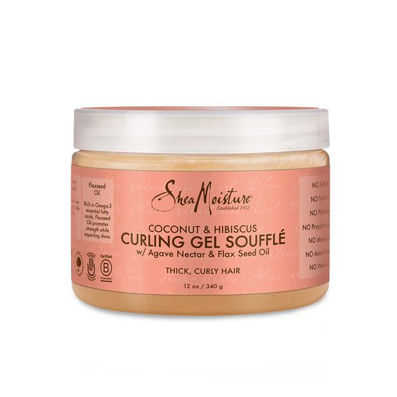 Shea Moisture Coconut & Hibiscus Curling Gel Soufflé 12oz