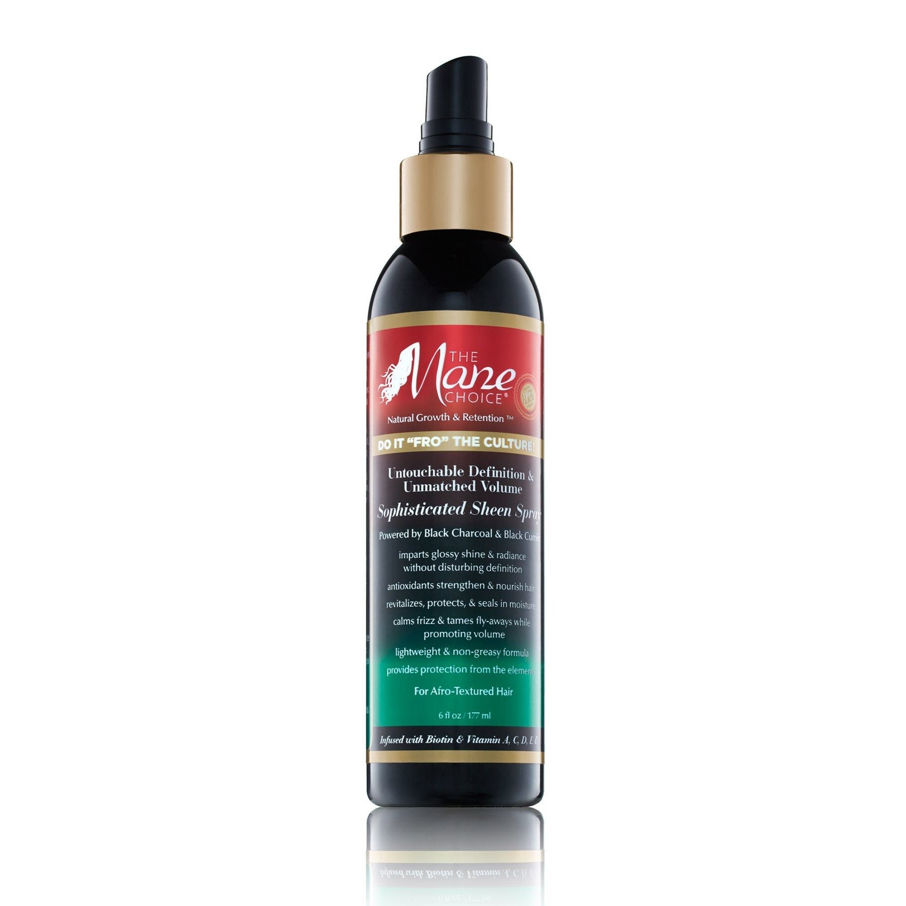 The Mane Choice Do It "FRO" The Culture Sophisticated Sheen Spray 6oz