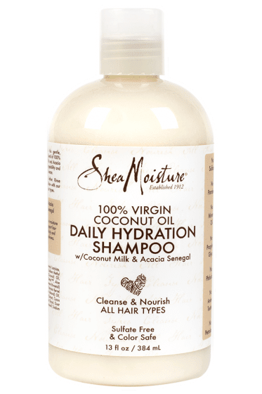 Shea Moisture 100% Virgin Coconut Oil Daily Hydration Shampoo 13oz