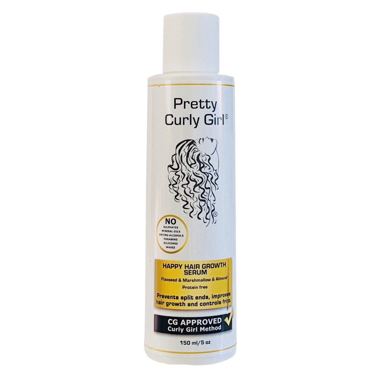 Pretty Curly Girl Happy Hair Growth Serum 5oz