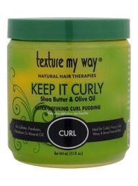 Texture My Way Keep It Curly Ultra Defining Curl Pudding 15oz