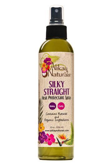 Alikay Naturals Silky Straight Heat Protectant Spray 8oz