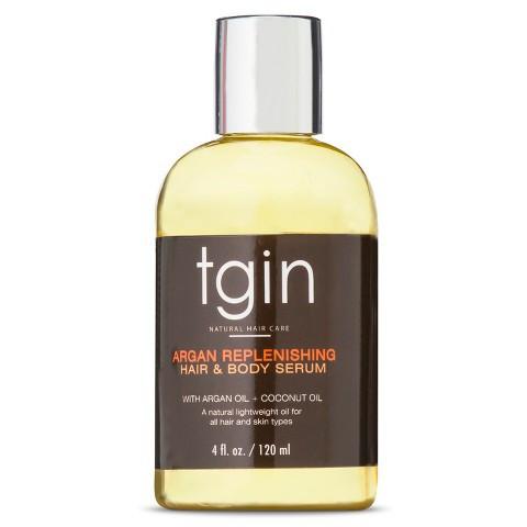 Tgin Argan Replenishing and Hair Body Serum - 4 oz